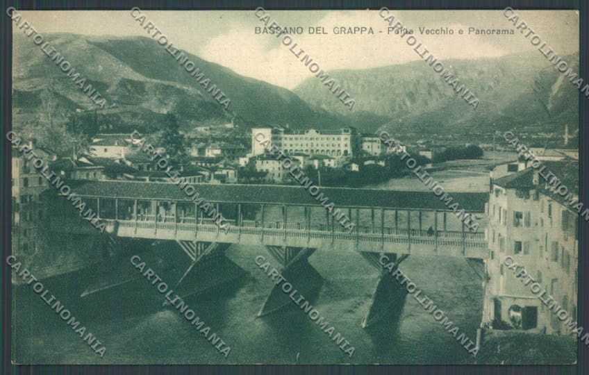 Vicenza Bassano del Grappa cartolina ZB7800 – fronte