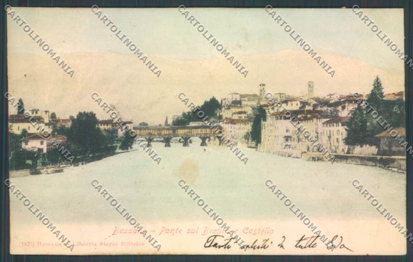 Vicenza Bassano del Grappa cartolina ZB7804 – fronte