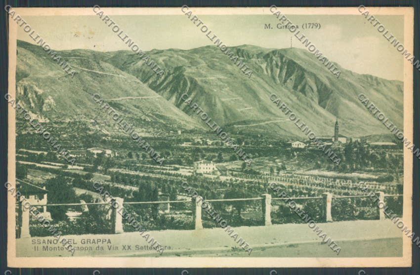 Vicenza Bassano del Grappa PIEGHE cartolina ZB7809 – fronte