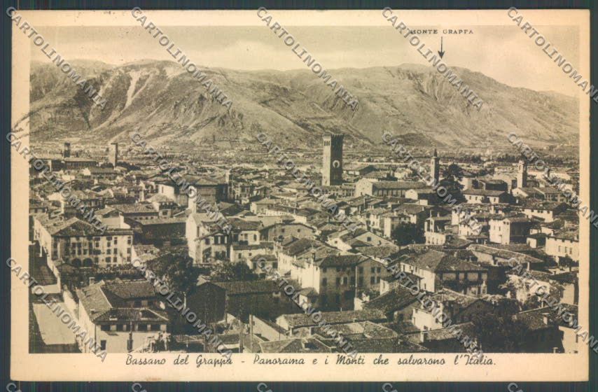 Vicenza Bassano del Grappa cartolina ZB7818 – fronte