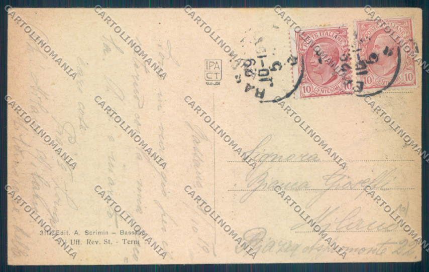 Vicenza Bassano del Grappa cartolina ZB7820 – retro