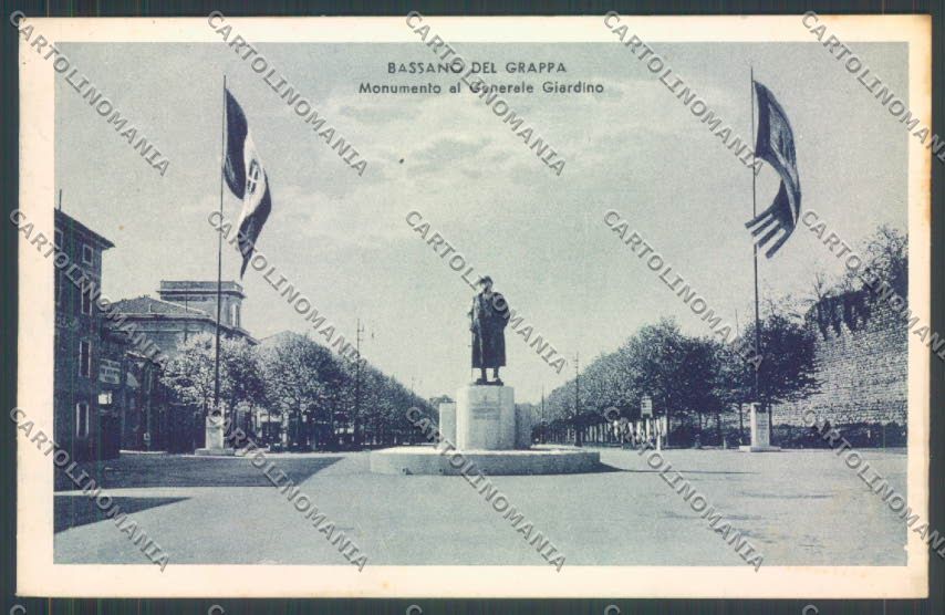 Vicenza Bassano del Grappa Generale Giardino cartolina ZB7842 – fronte