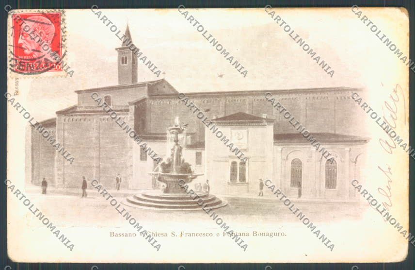 Vicenza Bassano del Grappa cartolina ZB7843 – fronte