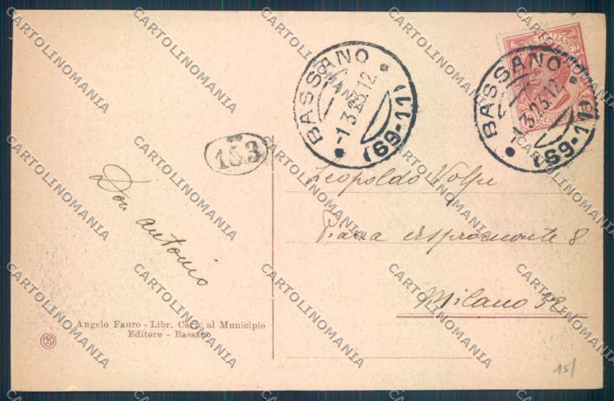 Vicenza Bassano del Grappa cartolina ZB7847 – retro