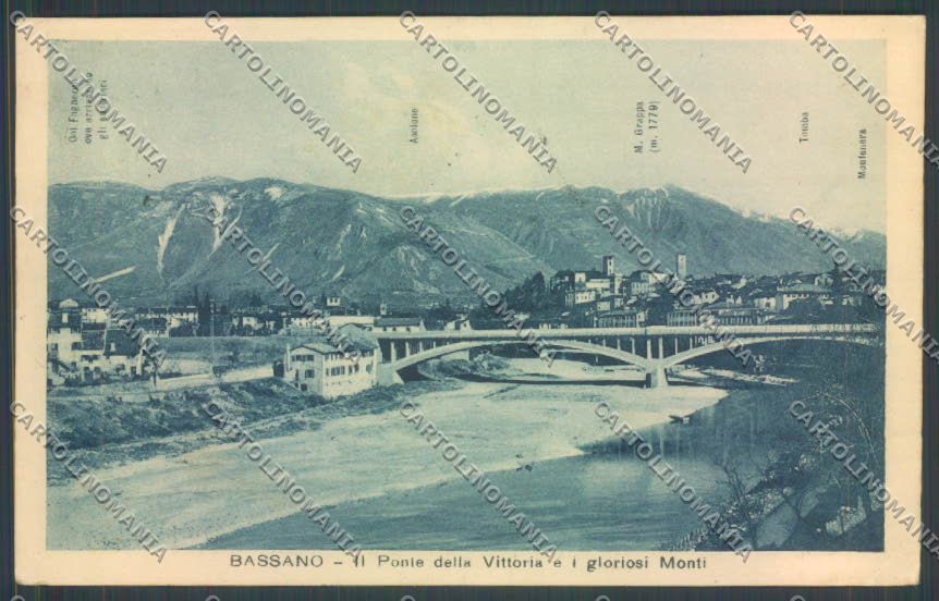 Vicenza Bassano del Grappa cartolina ZB7860 – fronte