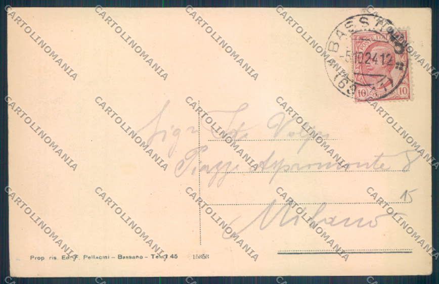Vicenza Bassano del Grappa cartolina ZB7860 – retro