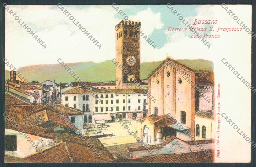 Vicenza Bassano del Grappa cartolina ZB7867 – fronte