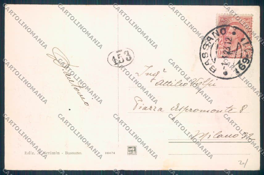 Vicenza Bassano del Grappa cartolina ZB7876 – retro