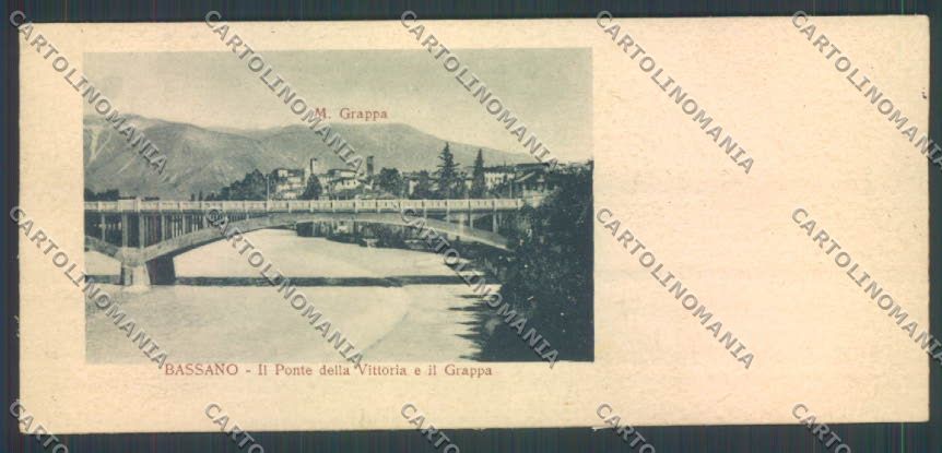 Vicenza Bassano del Grappa Mini cartolina ZB7877 – fronte