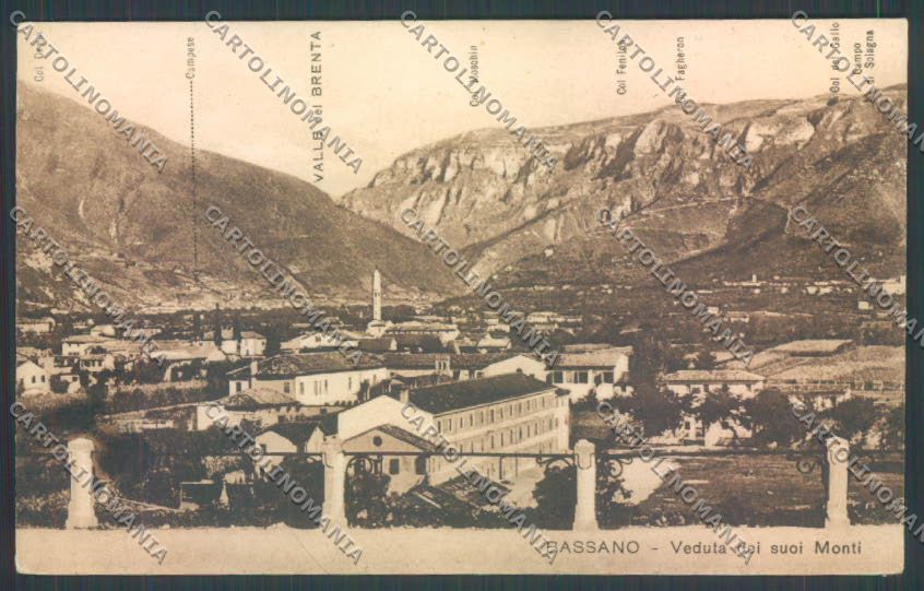 Vicenza Bassano del Grappa cartolina ZB7879 – fronte