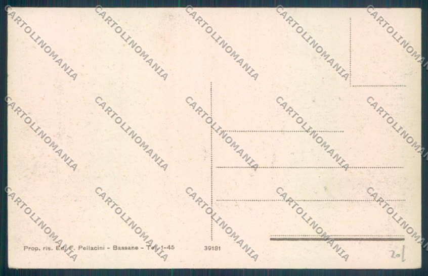 Vicenza Bassano del Grappa cartolina ZB7879 – retro