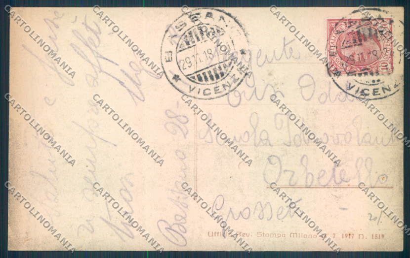Vicenza Bassano del Grappa cartolina ZB7884 – retro