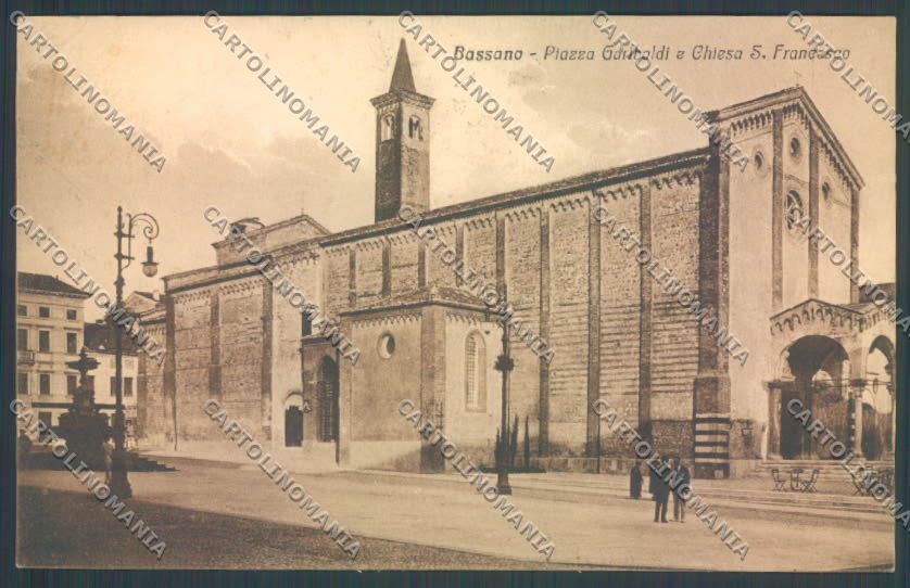 Vicenza Bassano del Grappa PIEGA cartolina ZB7886 – fronte