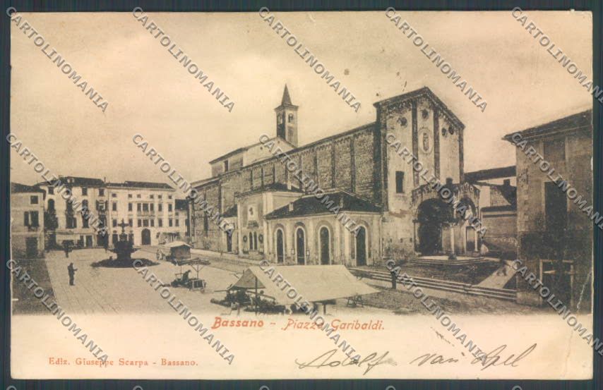 Vicenza Bassano del Grappa PIEGHE cartolina ZB7890 – fronte