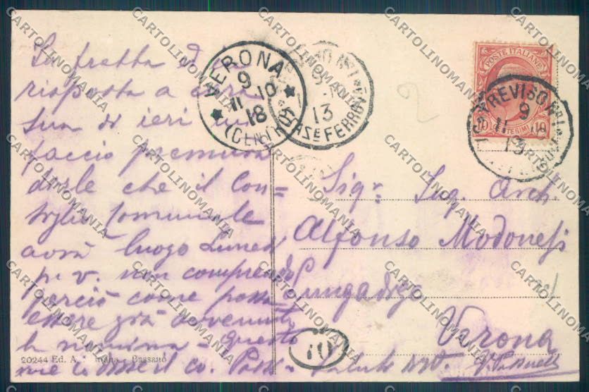 Vicenza Bassano del Grappa cartolina ZB7891 – retro