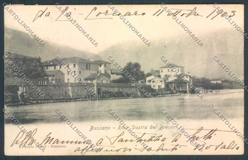 Vicenza Bassano del Grappa cartolina ZB7894 – fronte