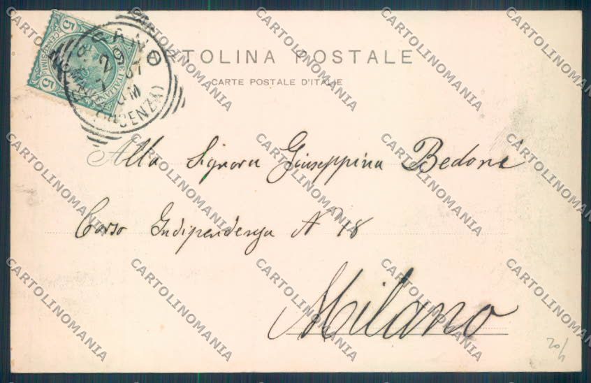 Vicenza Bassano del Grappa cartolina ZB7895 – retro