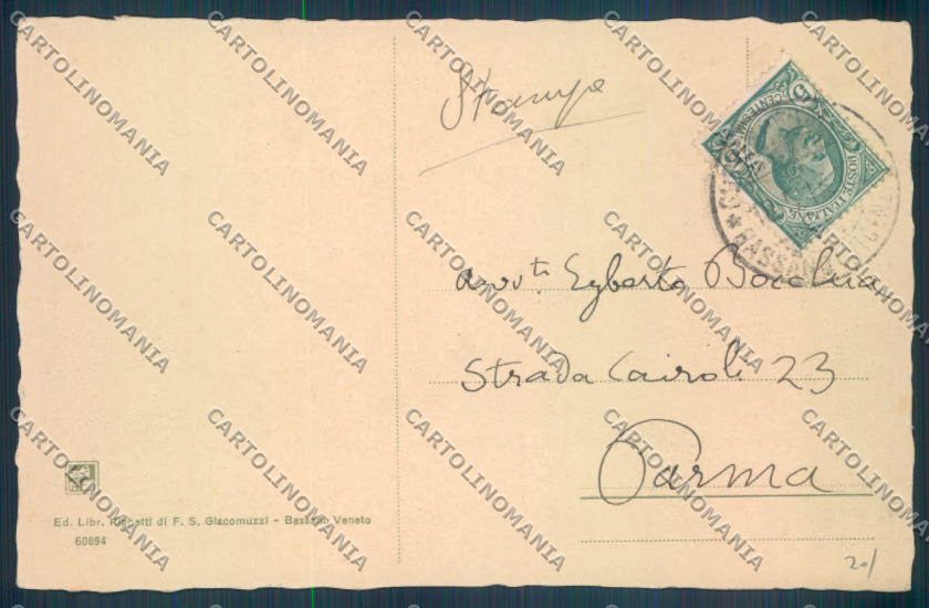 Vicenza Bassano del Grappa cartolina ZB7896 – retro