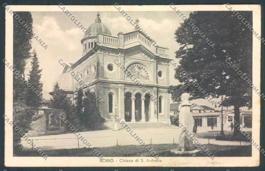 Vicenza Schio PIEGHINA cartolina ZB7920 – fronte