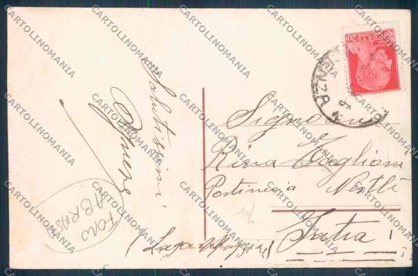 Vicenza Schio FORO ABRASA cartolina ZB7924 – retro