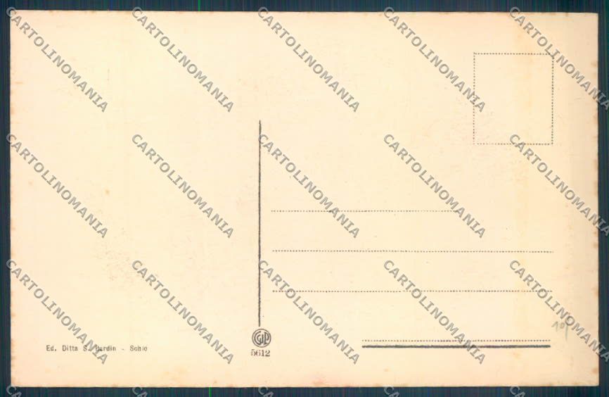 Vicenza Schio Il Tessitore cartolina ZB7932 – retro