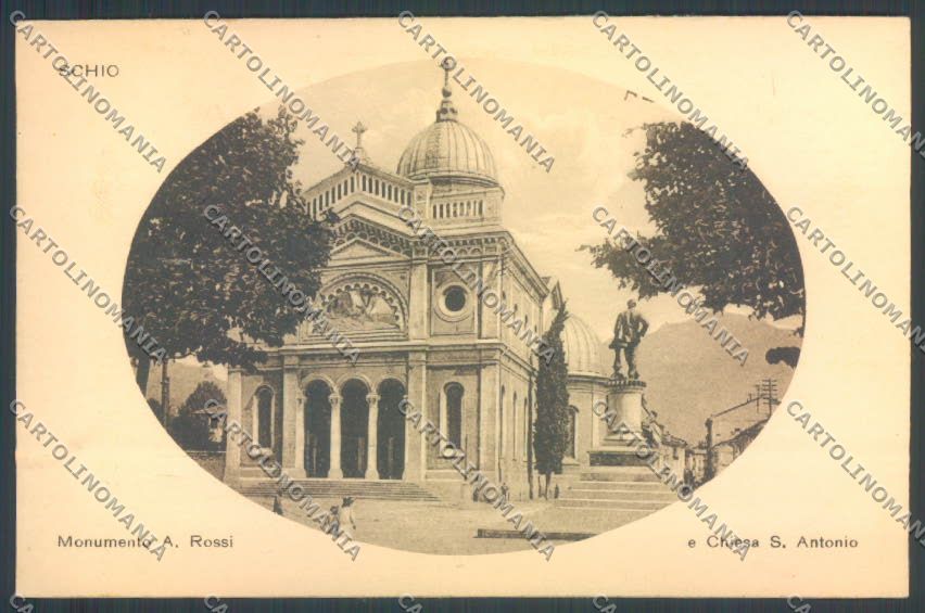 Vicenza Schio Senatore Alessandro Rossi cartolina ZB7933 – fronte