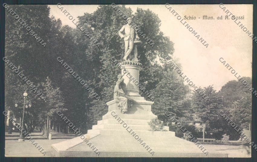 Vicenza Schio Senatore Alessandro Rossi cartolina ZB7937 – fronte