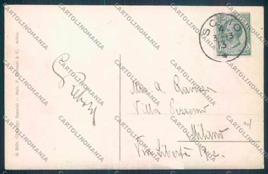 Vicenza Schio cartolina ZB7939 – retro