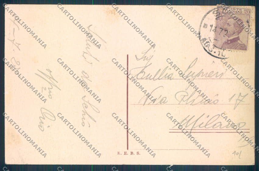 Vicenza Schio Senatore Alessandro Rossi cartolina ZB7944 – retro
