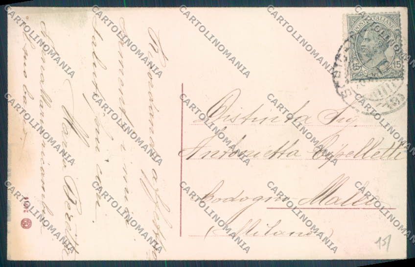 Vicenza Schio Senatore Alessandro Rossi cartolina ZB7947 – retro