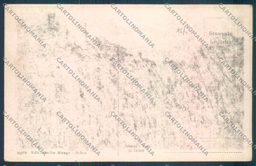 Vicenza Schio cartolina ZB7949 – retro