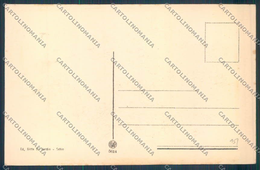 Vicenza Schio cartolina ZB7951 – retro
