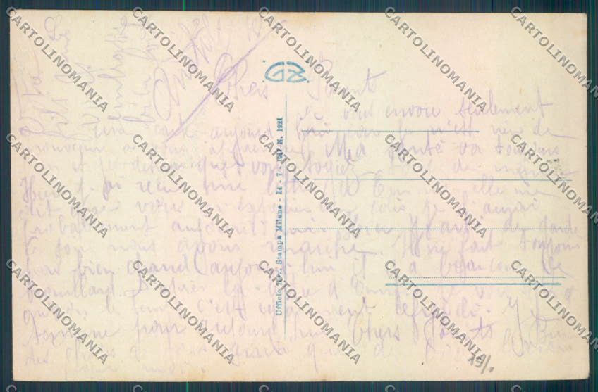 Vicenza Schio Lanificio Rossi cartolina ZB7956 – retro