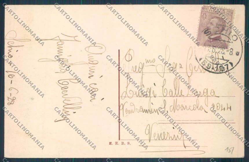 Vicenza Schio cartolina ZB7957 – retro