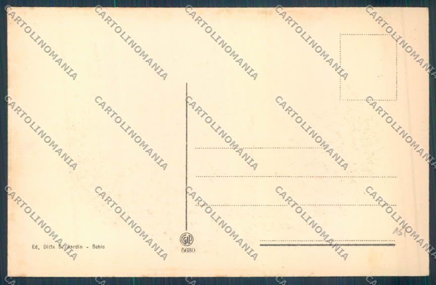 Vicenza Schio Senatore Alessandro Rossi cartolina ZB7961 – retro