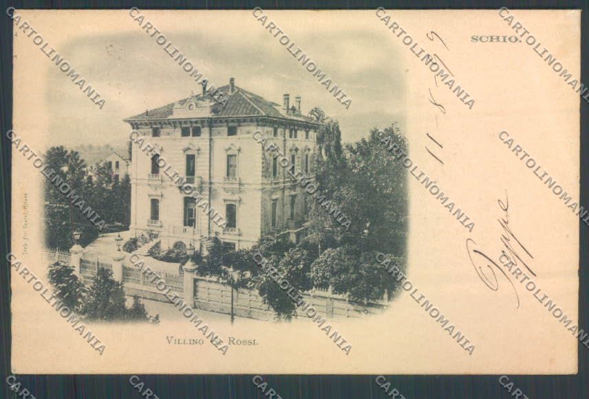 Vicenza Schio PIEGA cartolina ZB7967 – fronte