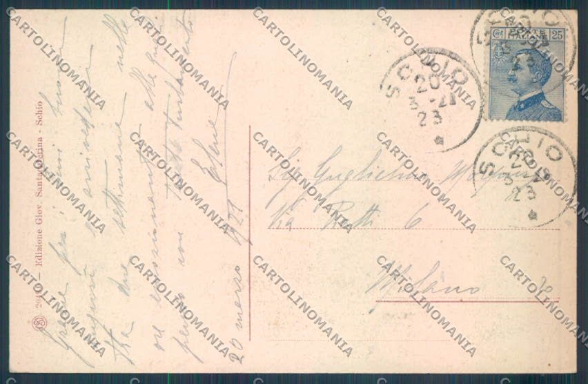 Vicenza Schio cartolina ZB7973 – retro
