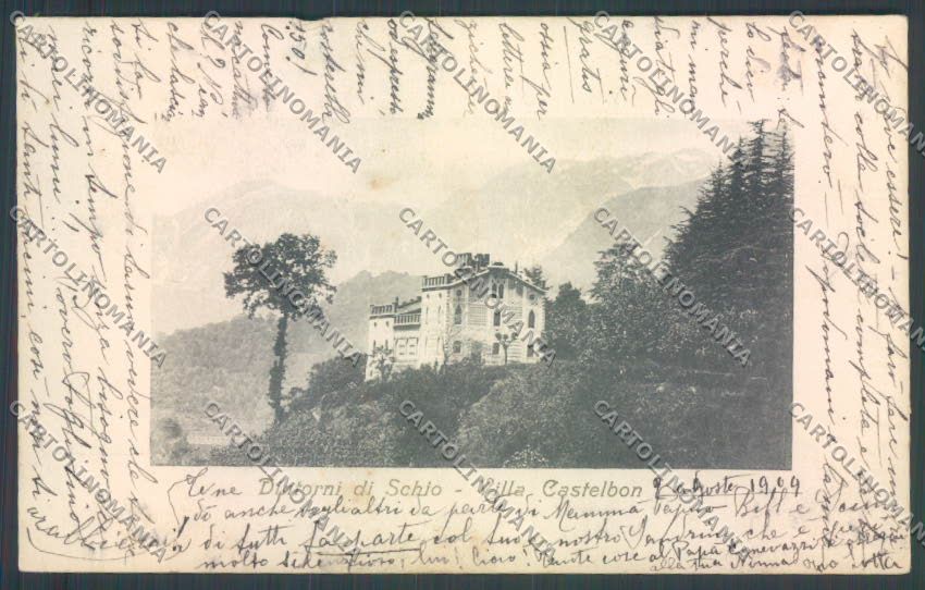 Vicenza Schio cartolina ZB7974 – fronte