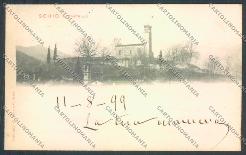 Vicenza Schio PIEGA cartolina ZB7982 – fronte