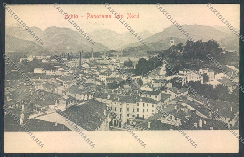 Vicenza Schio cartolina ZB7984 – fronte