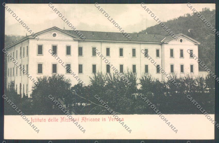Verona Città Istituto Missioni Africane cartolina ZB7988 – fronte