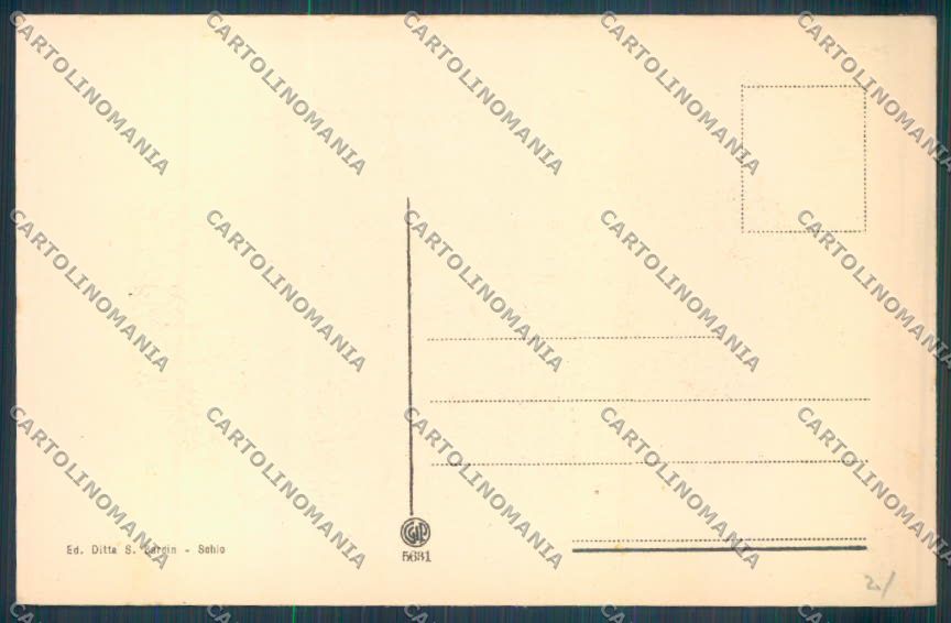 Vicenza Schio Lanificio Rossi cartolina ZB7995 – retro