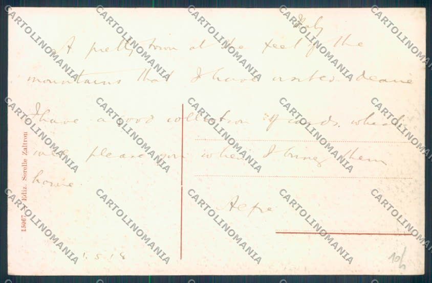 Vicenza Thiene cartolina ZB8017 – retro
