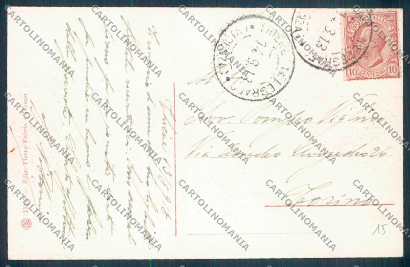 Vicenza Thiene cartolina ZB8018 – retro