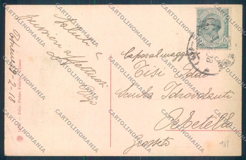 Vicenza Thiene cartolina ZB8033 – retro