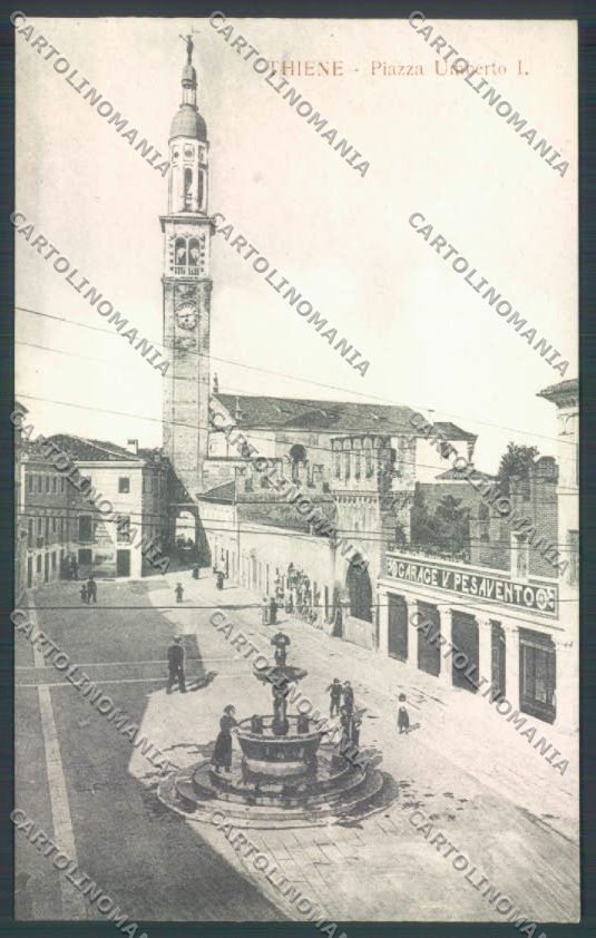 Vicenza Thiene Garage Pesavento cartolina ZB8035 – fronte