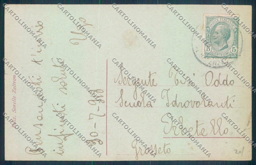 Vicenza Thiene cartolina ZB8038 – retro