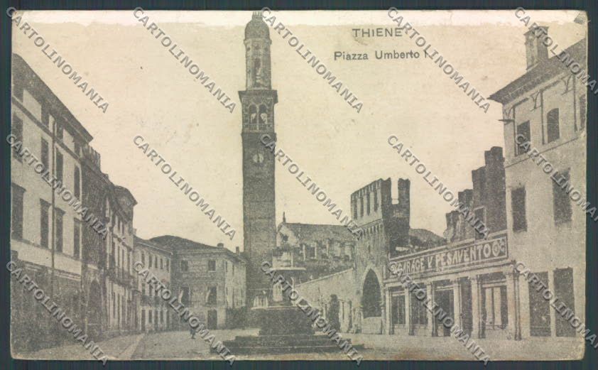 Vicenza Thiene Garage Pesavento cartolina ZB8045 – fronte