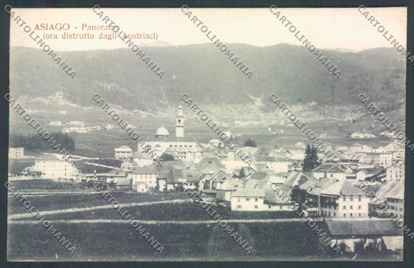Vicenza Asiago cartolina ZB8047 – fronte