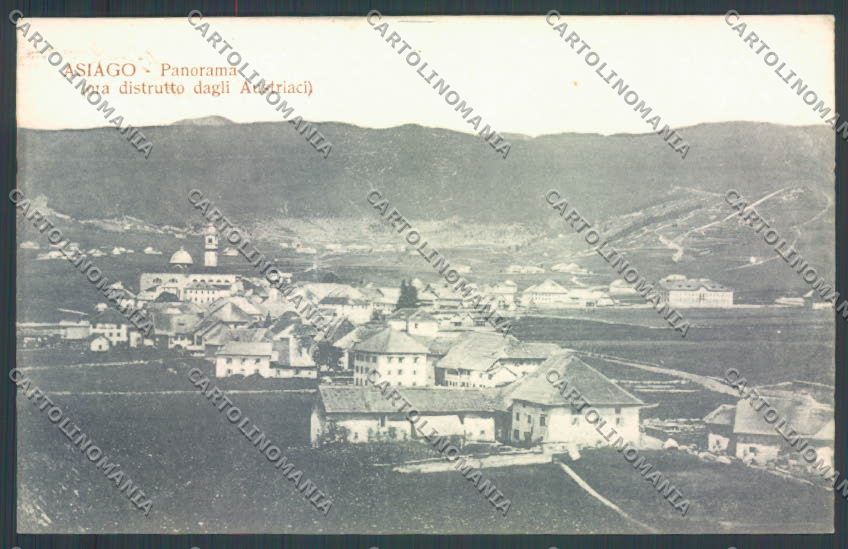 Vicenza Asiago cartolina ZB8048 – fronte